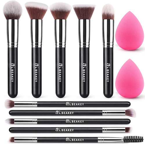 Beakey pcs makeup - 10, brush